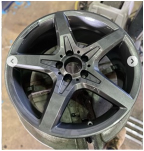 Alloy Wheel Refurbishment – Shotblasting